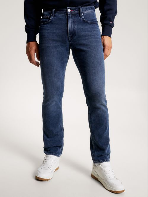 JEANS MERCER DE CORTE REGULAR DESTEÑIDOS