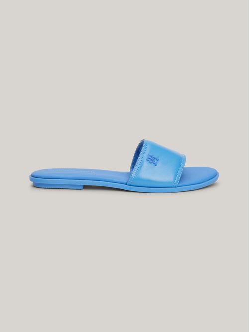SANDALIAS TONALES DE CUERO TH MONOGRAM
