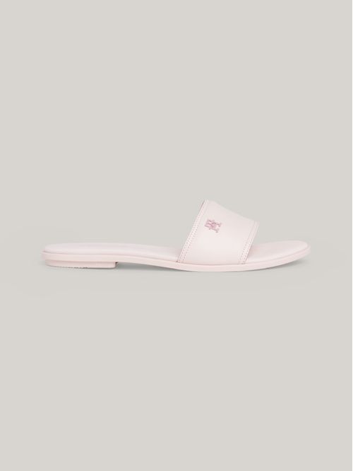 SANDALIAS TONALES DE CUERO TH MONOGRAM