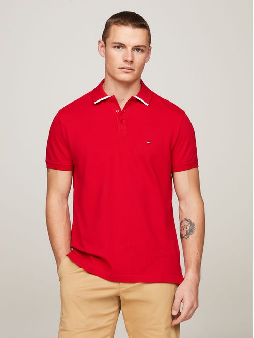 POLO RIBETEADO CON MONOTIPO HILFIGER
