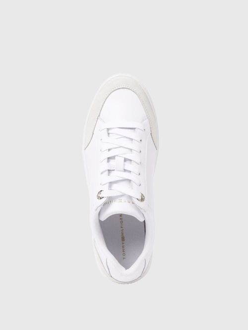 DEPORTIVOS DE CUERO MIXTO TH MONOGRAM