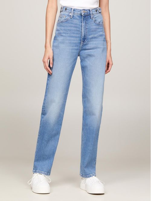 JEANS JULIE RECTOS DE TIRO SUPER ALTO