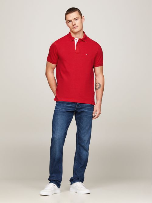 POLO DE CORTE REGULAR CON MONOTIPO HILFIGER