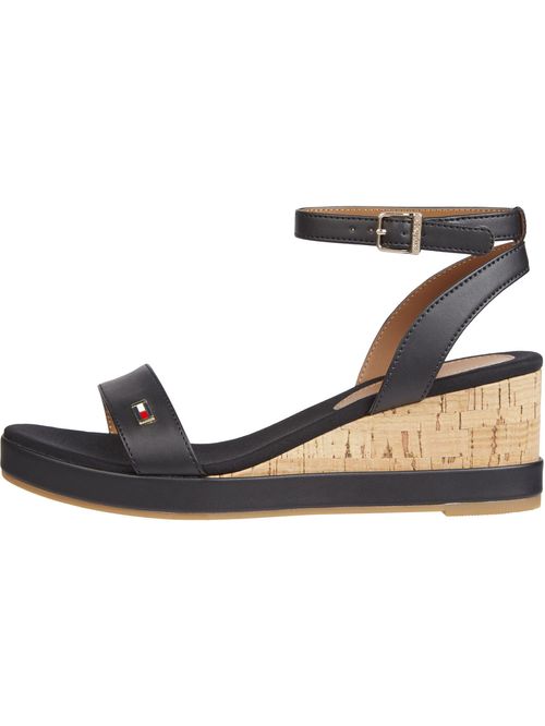 SANDALIAS CON CUÑA ALTA