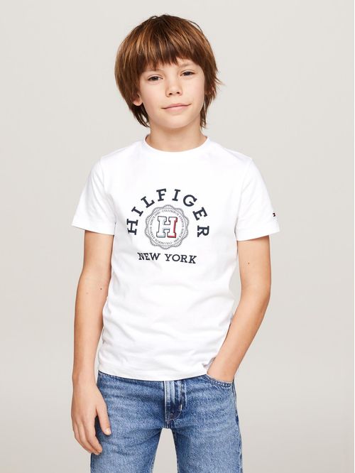 CAMISETA CON MONOTIPO ESCUDO ARCHIVE (NIÑOS)