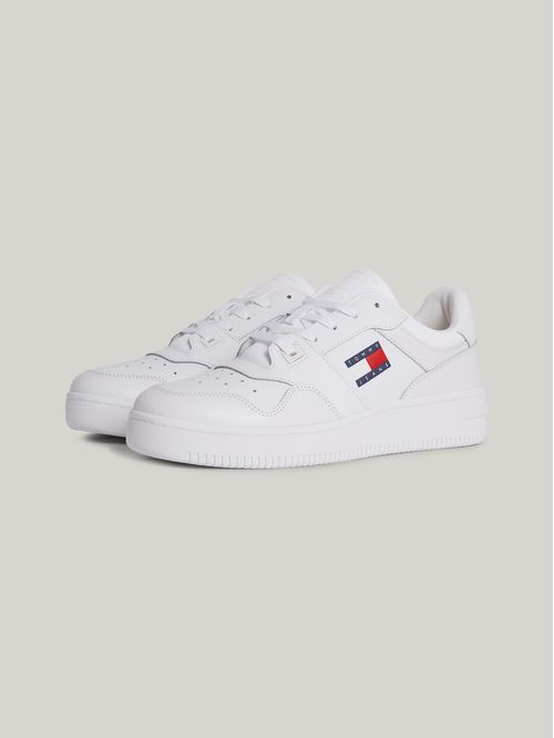 DEPORTIVOS ESSENTIAL DE ESTILO RETRO EN CUERO