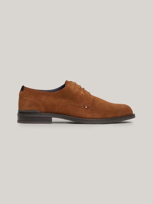 ZAPATOS DERBY DE ANTE TEXTURIZADO