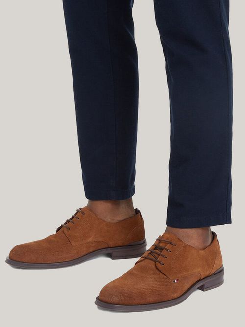 ZAPATOS DERBY DE ANTE TEXTURIZADO