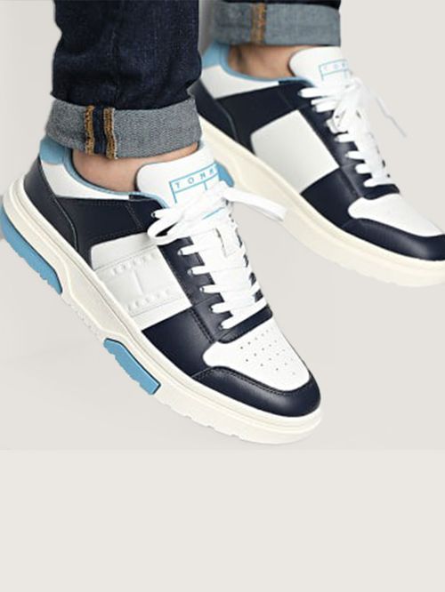 DEPORTIVOS THE BROOKLYN COLOR BLOCK DE CUERO
