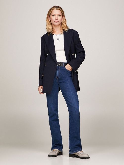 JEANS DE TIRO ALTO CON CORTE BOOTCUT