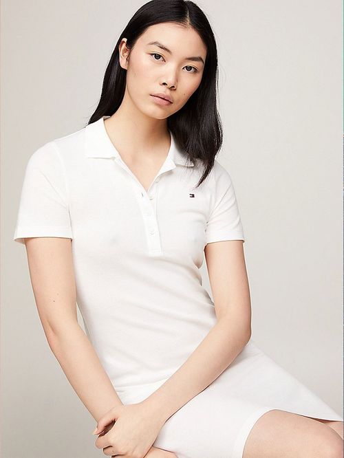 VESTIDO TIPO POLO 1985 DE CORTE SLIM