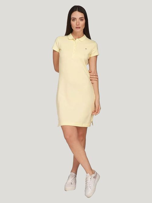 VESTIDO TIPO POLO DE CORTE SLIM