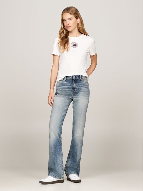 CAMISETA DE CORTE SLIM CON SELLO