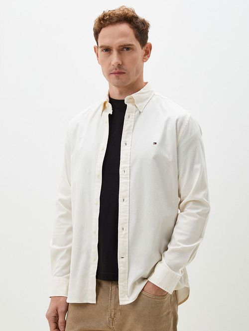 CAMISA REGULAR CON LOGO BORDADO