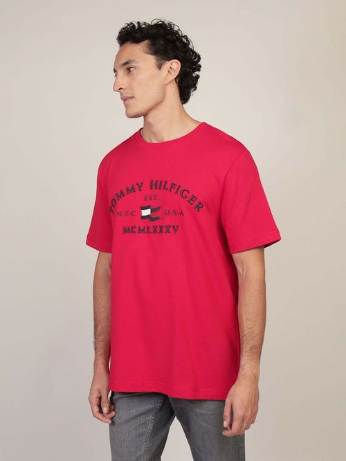 CAMISETA CON LOGO BORDADO
