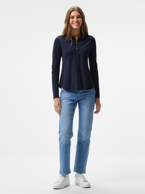 CAMISA SLIM CON ABERTURAS EN LOS PUÑOS