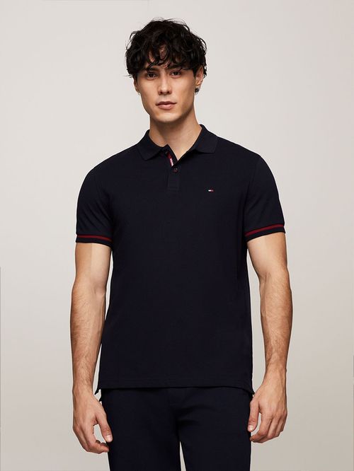 POLO UNDER PLACKET DE CORTE REGULAR