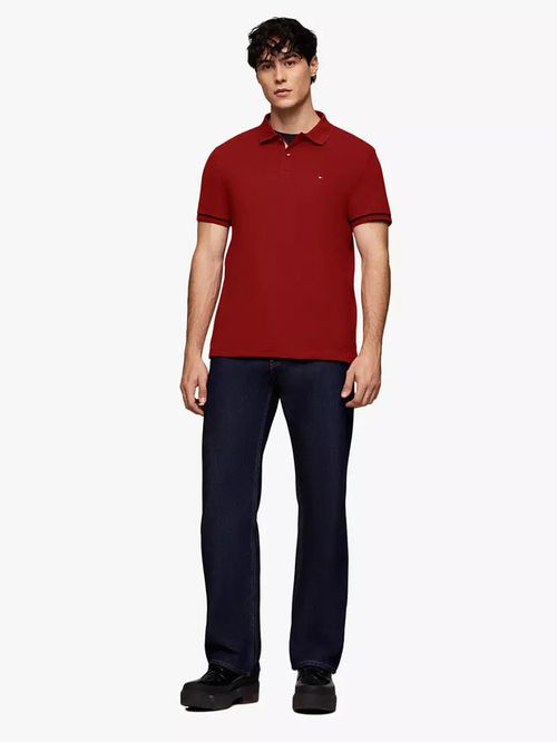 POLO UNDER PLACKET DE CORTE REGULAR