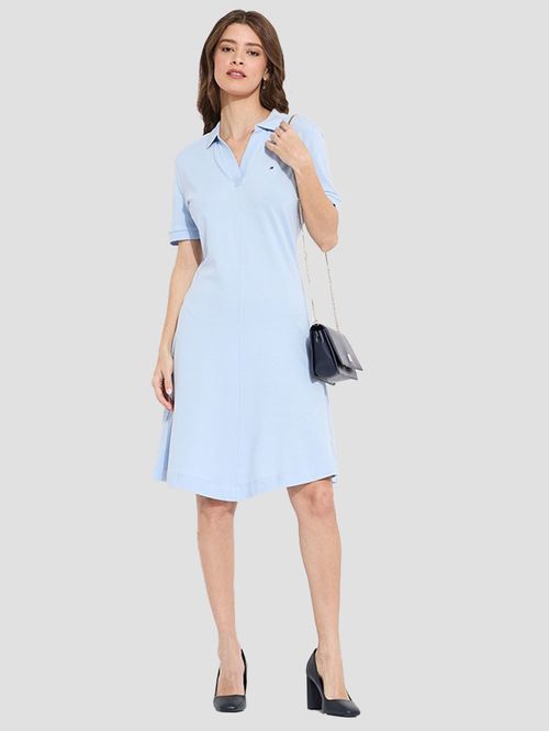 VESTIDO TIPO POLO DE RAYAS
