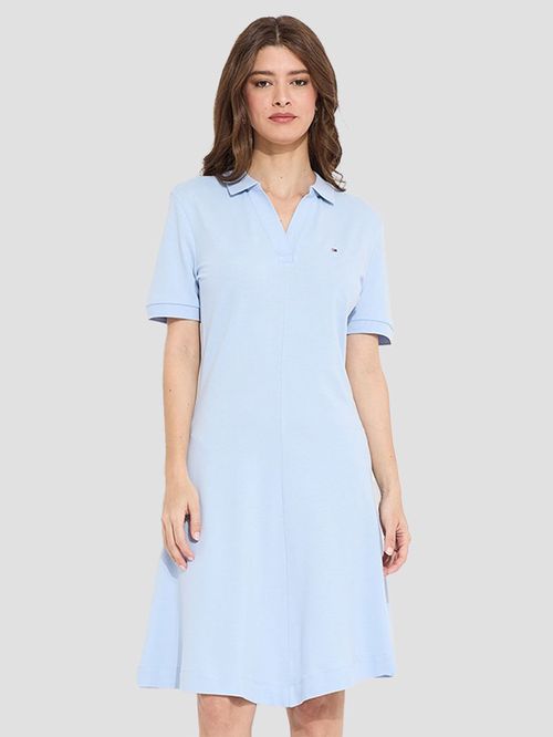 VESTIDO TIPO POLO DE RAYAS