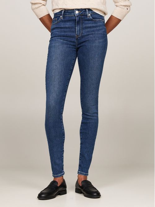 JEANS HARLEM SUPERCEÑIDOS DE TIRO ALTO
