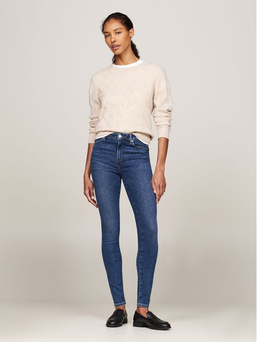 JEANS HARLEM SUPERCEÑIDOS DE TIRO ALTO