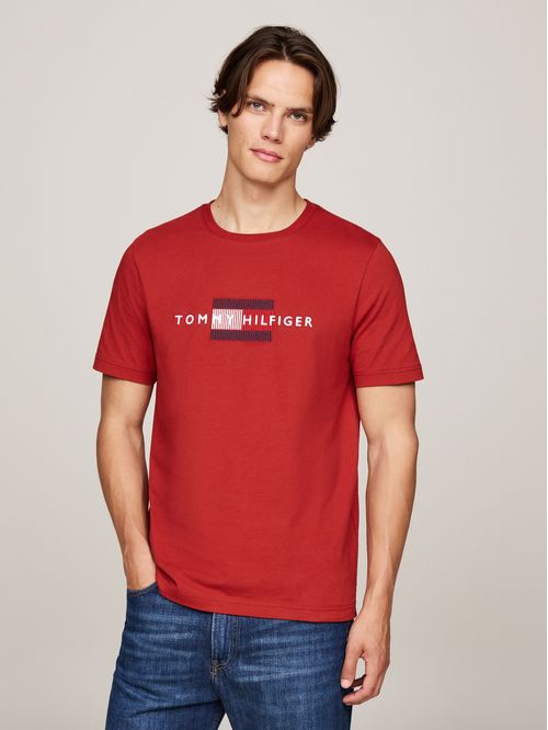 CAMISETA CON LOGO BORDADO