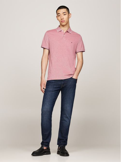 JEANS BLEECKER TH FLEX AJUSTADOS Y DESTEÑIDOS