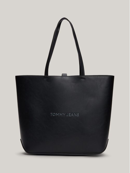 BOLSO TOTE ESSENTIAL CON LOGO METÁLICO