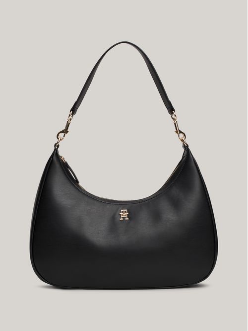 CARTERA HOBO CON MONOGRAMA TH