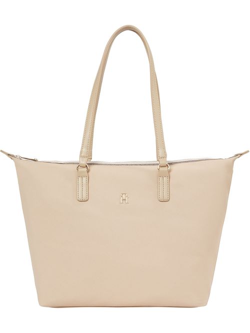 CARTERA TOTE CON CIERRE DISTINTIVO