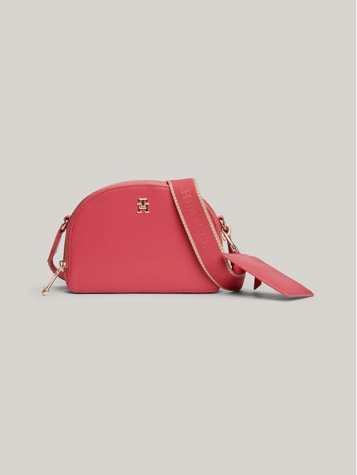 CARTERA CRUZADA DE MEDIA LUNA CON MONOTIPO