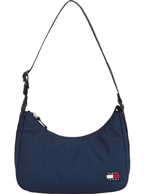 CARTERA DE HOMBRO ESSENTIAL CON INSCRIPCIÓN