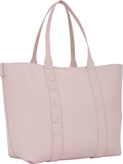 CARTERA TOTE CITY CON LOGO METÁLICO