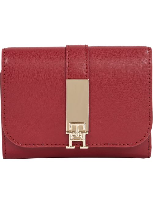 BILLETERA HERITAGE CON SOLAPA Y MONOGRAMA TH