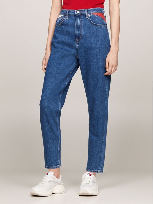 JEANS MOM ICÓNICOS DE TIRO SUPER ALTO