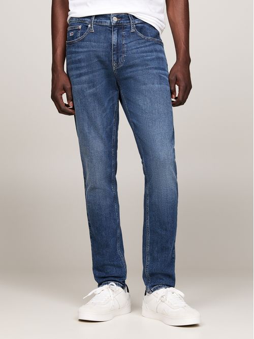 JEANS AUSTIN CÓNICOS Y AJUSTADOS CON LAVADO OSCURO
