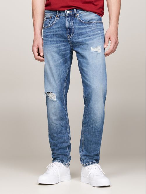 JEANS AUSTIN SLIM ICÓNICO Y EFECTO DESGASTADO