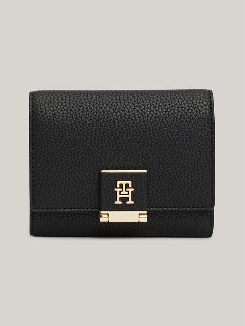 BILLETERA PLEGABLE CON MONOGRAMA TH