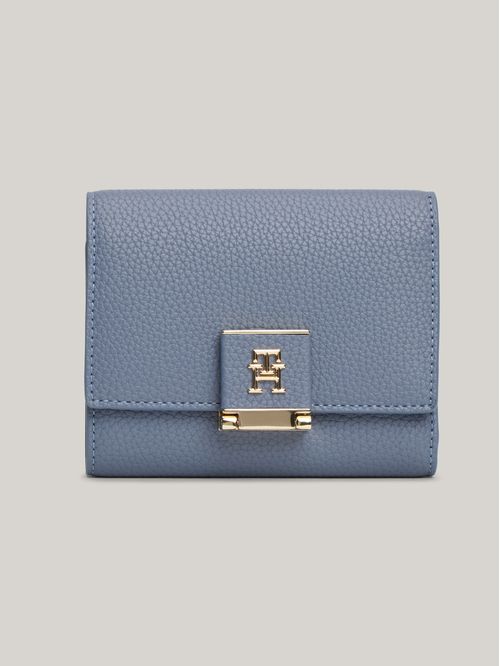 BILLETERA PLEGABLE CON MONOGRAMA TH