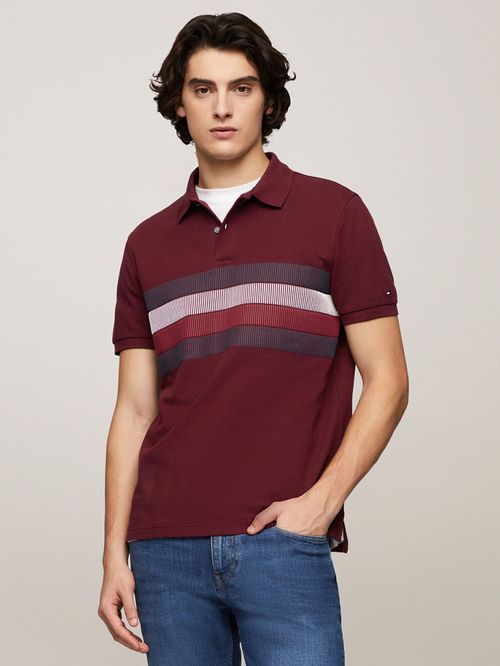 POLO GLOBAL STRIPE DE CORTE REGULAR