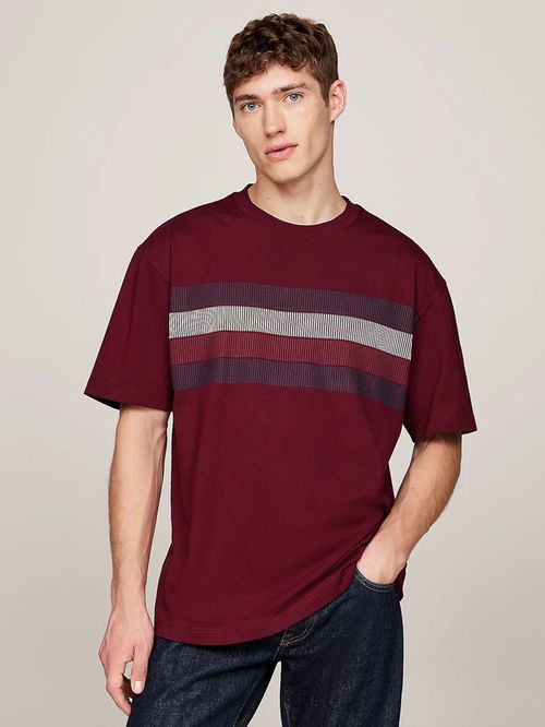 CAMISETA DE CORTE AMPLIO CON LOGO SOMBREADO