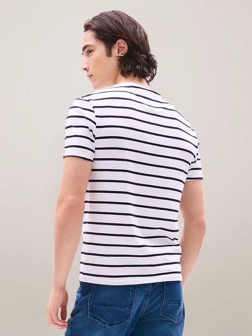CAMISETA A RAYAS QUE ABSORBE LA HUMEDAD