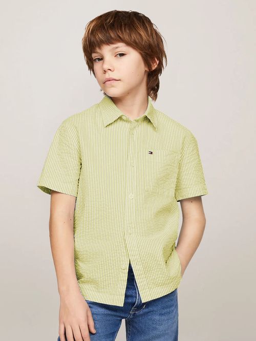 CAMISA DE MANGA CORTA MIL RAYAS (NIÑOS)