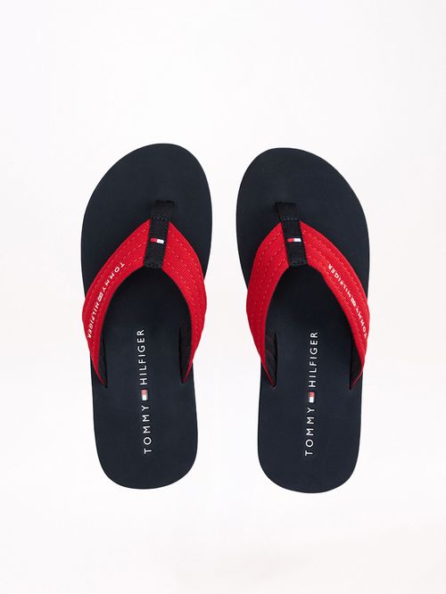 ZAPATILLAS DE TELA TRENZADA CON LOGO