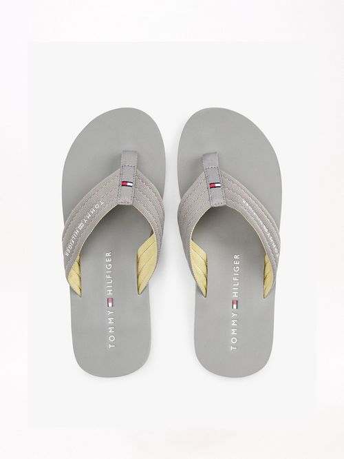 ZAPATILLAS DE TELA TRENZADA CON LOGO
