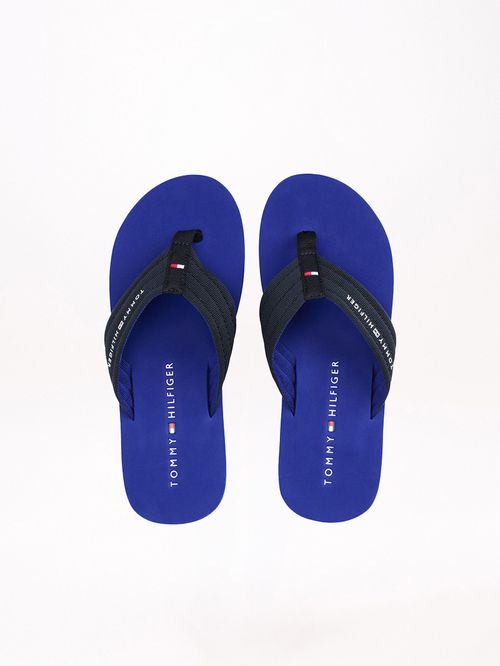 ZAPATILLAS DE TELA TRENZADA CON LOGO