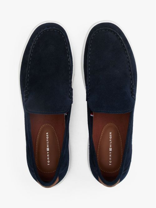 MOCASINES DE CUERO SIN CORDONES SIGNATURE