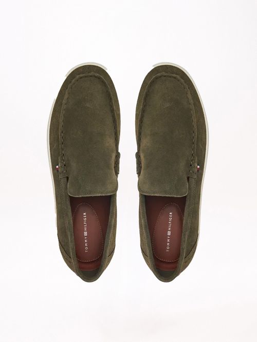 MOCASINES DE CUERO SIN CORDONES SIGNATURE