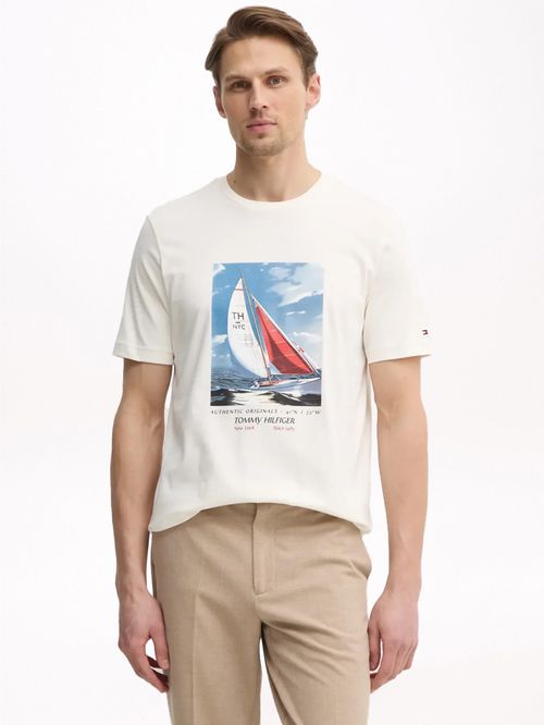 CAMISETA DE ALGODÓN CON ESTAMPADO